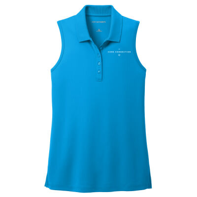 Core Connection - Ladies Dry Zone ® UV Micro Mesh Sleeveless Polo Thumbnail